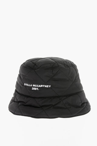 Cappello Bucket in Nylon Trapuntato Reversibile
