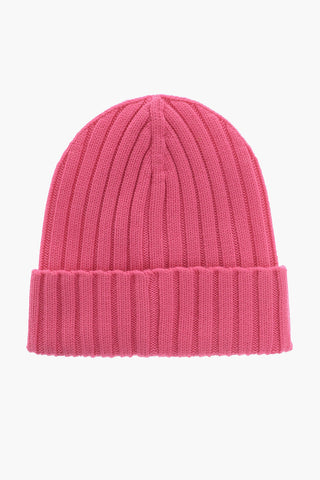 Beanie in Tinta Unita a Costine 