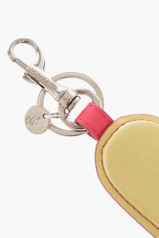 Leather Two-Tone Keyrings