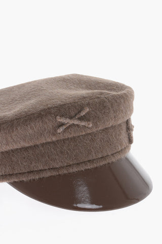 Wool Blend Baker Boy hat
