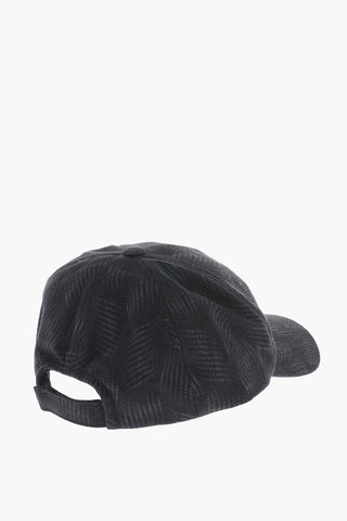 cappello da Baseball TYRON in Denim con Ricamo