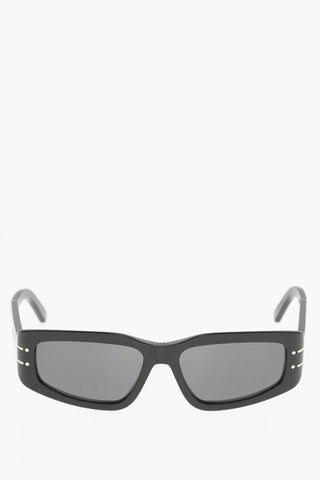 Rectangular SIGNATURE Sunglasses with Golden Details