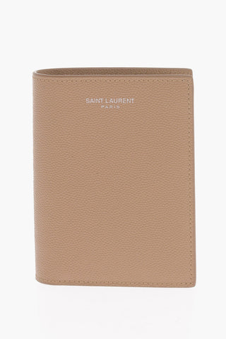 Leather Cavial Printed Purse with Logo