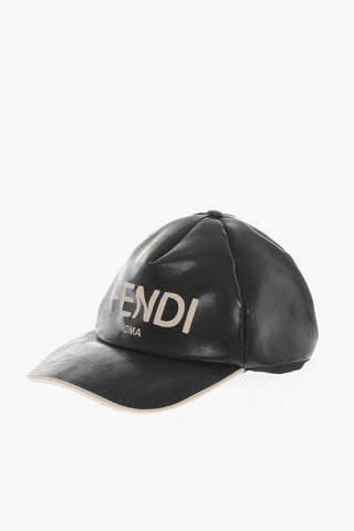 Coated Cavas Basseball Hat with Logo Lettering