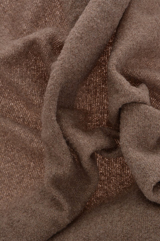Solid Color Scarf With Fringes