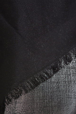 Jaquard Logoed Foulard with Geometric Motif