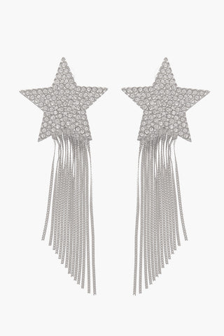 Orecchini SHOOTING STAR In Palladio con Swarovski