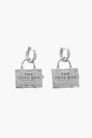 Brass Bag-Shaped Earrings