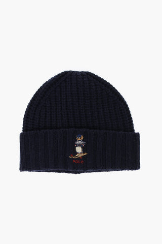 Embroidered CHUNKY BEAR Beanie