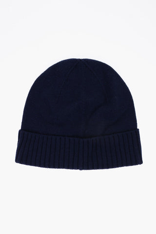 Beanie In Lana Con logo Ricamato