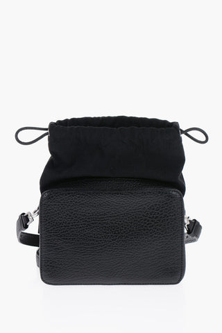 MM11 Borsa in Pelle Martellata con Coulisse