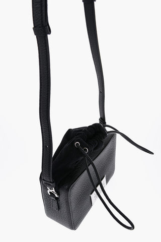 MM11 Borsa in Pelle Martellata con Coulisse