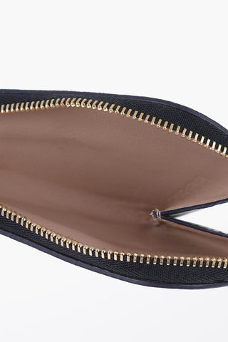 Leather Coin Holder with Golden Chain