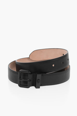 Solid Color Leather Belt 30mm