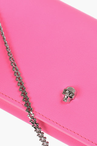 Leather Shulder Bag with Chain Strap
