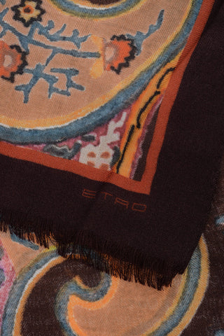 Printed Cashmere Scarf
