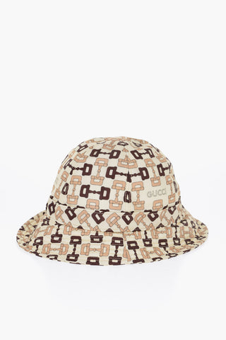 Cappello Bucket Con Stampa Horsebit
