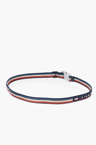 Tricolor Fabric Belt