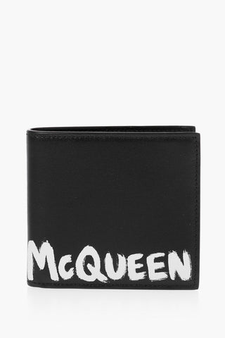 Leather Wallet with Logo