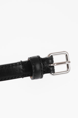 Leather Slim Fit Belt