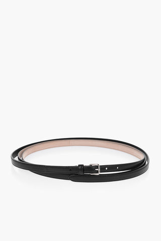 Leather Slim Fit Belt