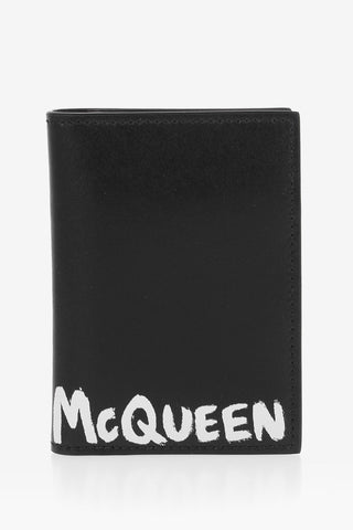 Leather Card Holder with Logo