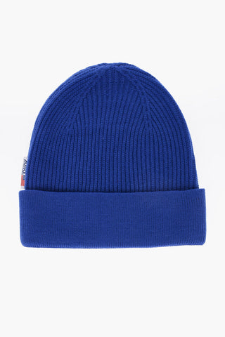 Solid Color Beanie with Embossed Logo