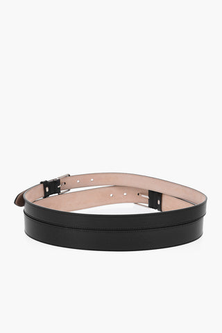 Cintura in Pelle Doppia 60mm