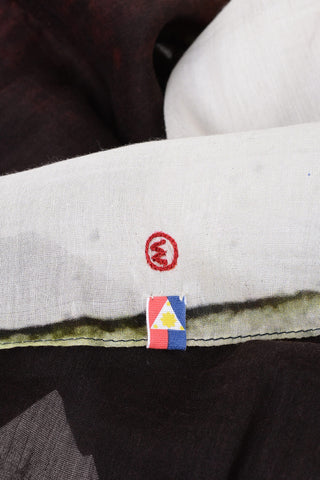 Printed Silk Blend ESPADON Foulard