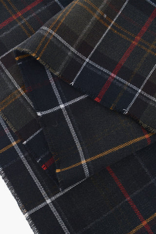 Sciarpa MONTIETH Motivo Tartan con Frange