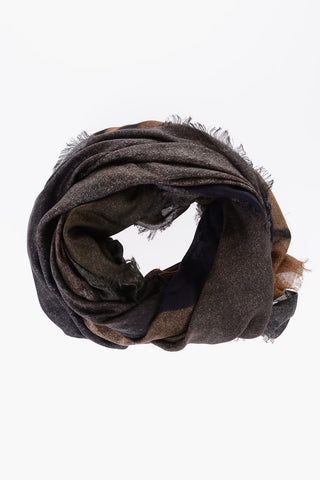 Foulard LADIES ONLY Stampato con Frange
