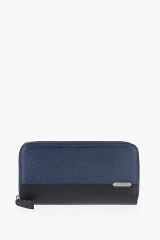 Two-Tone Leather SERPENTI SCAGLIE Wallet