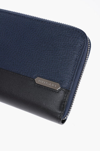 Two-Tone Leather SERPENTI SCAGLIE Wallet