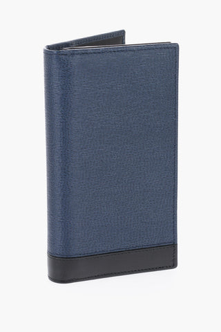 Two-Tone Leather SERPENTI SCAGLIE Wallet