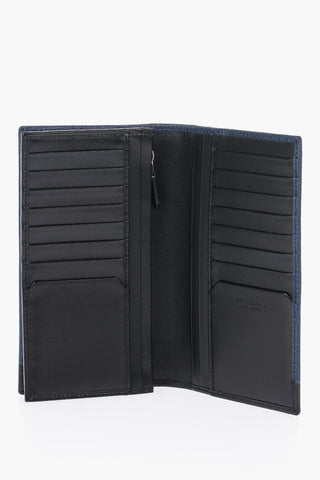 Two-Tone Leather SERPENTI SCAGLIE Wallet