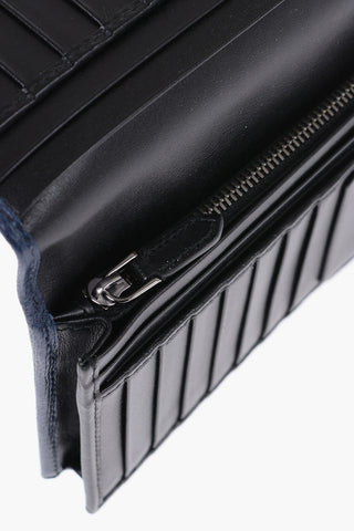 Two-Tone Leather SERPENTI SCAGLIE Wallet