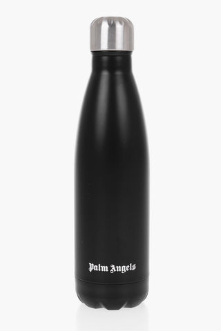 Metal Save The Ocean Thermal Bottle with Printed Contrasting Logo 