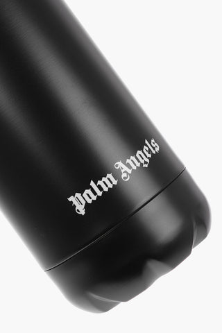 Metal Save The Ocean Thermal Bottle with Printed Contrasting Logo 