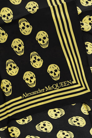 Foulard BIKER in Seta con Teschi All-Over