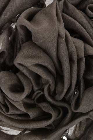 Lurex Foulard with Fringes