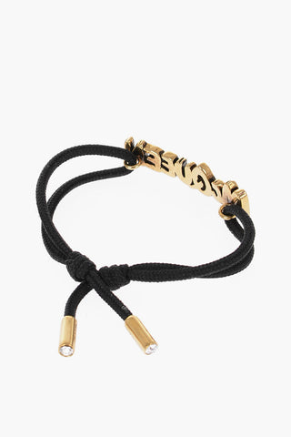 Adjustable Rope GRAFFITI Bracelet with Golden Effect Logo