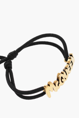 Adjustable Rope GRAFFITI Bracelet with Golden Effect Logo