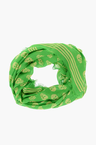 Foulard BIKER with All-Over Contrast Skulls