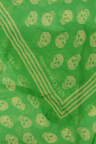 Foulard BIKER with All-Over Contrast Skulls