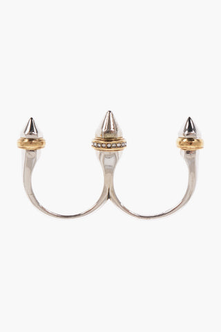 Double Ring with Studs