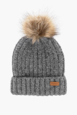 Ribbed Beanie and Tartan Check Scarf SALTBURN Set