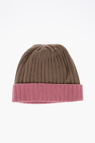 Cashmere Reversibile Beanie Hat