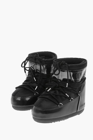 Solid Color ICON LONG GLANCE Snow Boots