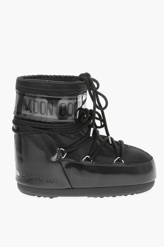 Solid Color ICON LONG GLANCE Snow Boots