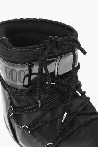 Solid Color ICON LONG GLANCE Snow Boots